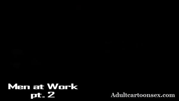 3D Blonde Double Teamed by Construction Workers