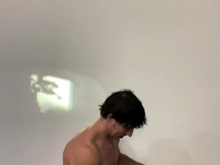 Amateur gay solo masturbation video