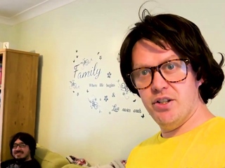 British babe sucks nerd from Leeds