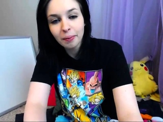 Brunette Solo Webcam Masturbation