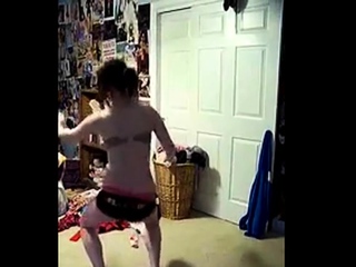 Busty Nerd Wecam Dance