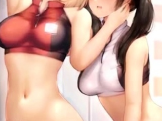 Chisato x Takina fucking with stranger