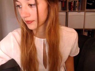 Close up teen foot worship