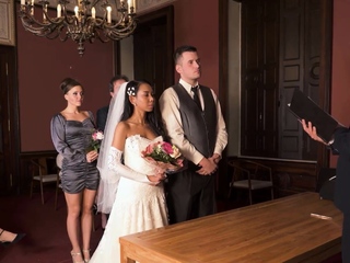 Couple starts fucking in front of the guests after wedding