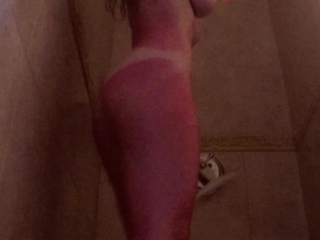 Curly Blonde Teen Records Solo Dildo Masturbation More at