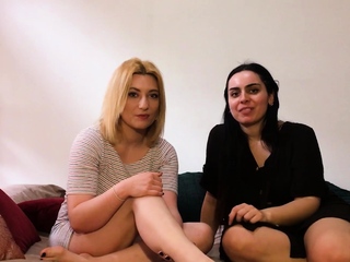 Ersties   Lucia Invites Maria Over For Sexy Lesbian Fun