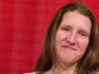 German ugly girl next door pickup on street