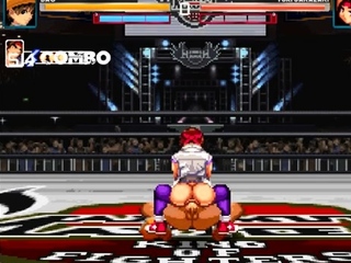 Hentai chick enjoys anal sex at the gym