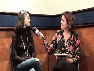 Here is Selena Gomez looking hot during a recent interview