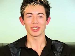 Horny British teen Danny S plays with himself before cumshot