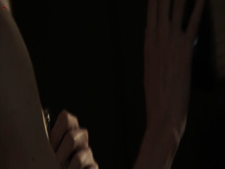 Kathryn Morris topless and in panties hanging out with a