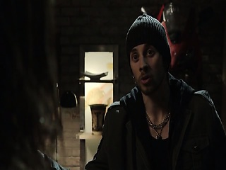 Kristanna Loken nude taking a shower, then a guy joins her