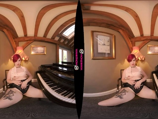 Olivia Kinks comes to learn, ends up fucked hard