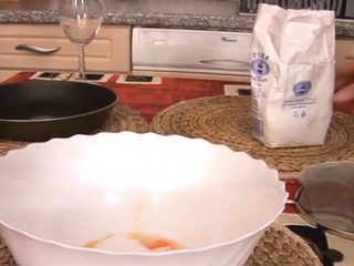 Pegging CFNM babes fuck guy ass in 3some