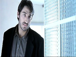 Ruth Gabriel nude completely standing in front of the guy.