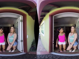 Sadie Pop and Kristen Scott share dick