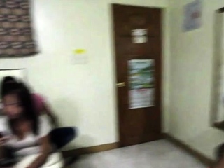 Sensational brunette chick gets boobs licked