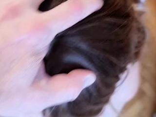 Sexy Brunette POV Blowjob Pornstars Swallow Cum