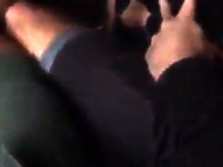 stranger public bus handjob cumshot