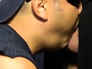 Throbbing cock shoots a huge load (HM)