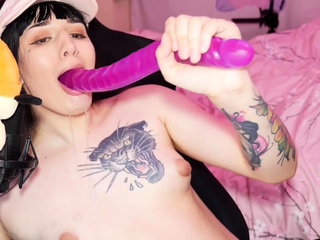 Amateur big tit shemale fucked