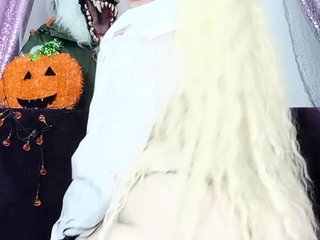 Amateur blond girl with big boobs getting fucked