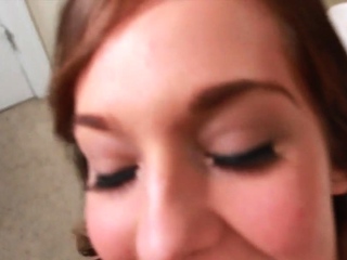 Amateur POV GF sucking n riding POV dick