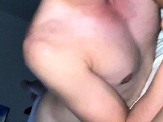 Beautiful amateur with big tits POV Blowjob