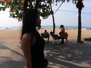 Big ass Thai cutie on an amateur sextape