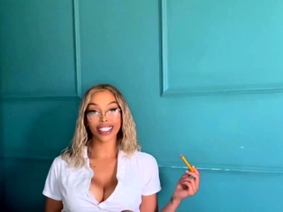 Blonde Teen Solo Masturbation