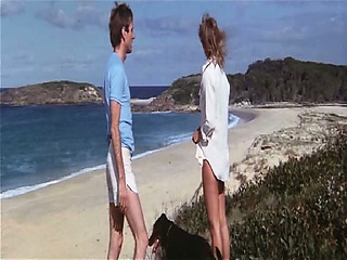 Briony Behets topless as she making out with some guy on