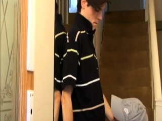 Check out his rare classic blowjob gay tape