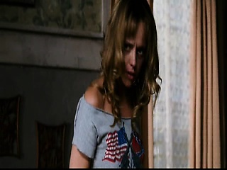 Christina Ricci wearing a pair of white panties and a