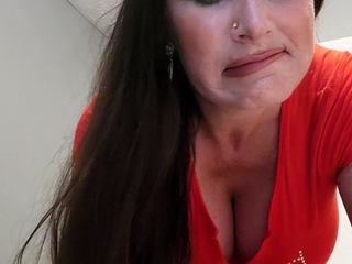 Chubby Brunette Big Boobs Dildo Masturbation