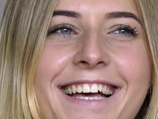 Delicious blond teen Buffy in another solo scene