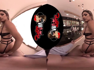 Fucking a beautiful Latina in the anal hole