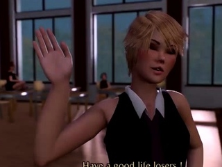 Horny 3D punk rock stud getting fucked hard anally