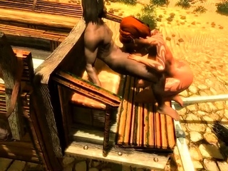 Horny 3D punk rock stud getting fucked hard anally