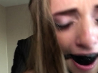 Kinky whore throating