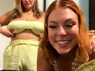 Lesbian Babes with Big Boobs Using Vibrators