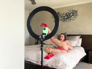 Sexy brunettes sex toy masturbation