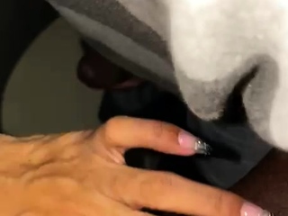 Shemale tranny amateur bouncing up and down on a dick