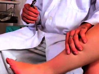 Small titted brunette teen fingering on the bed