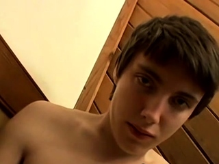 Solo masturbation and gay climax