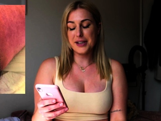 SPH solo amateur British GF talks dirty