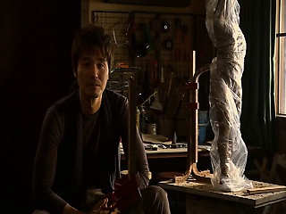 Yeon Woo Hyeon Jin taking off her shirt to releval her nice