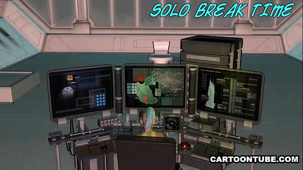 3D Emo Babe Finger Fucking and Dildoing Her Pussy