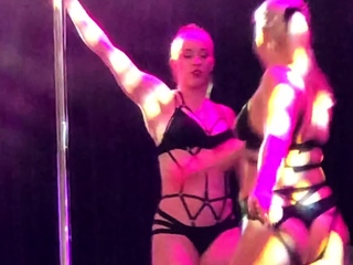 Amateur striptease and Solo masturbation