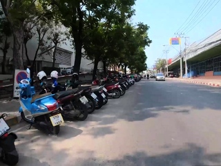 Amateur Thai teen picked up in a mall