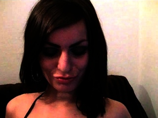 Big boob brunette masturbates on webcam